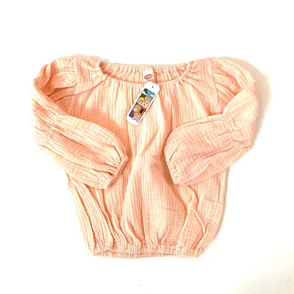 Other - Toddler Girl Muslin Long Sleeve Top
